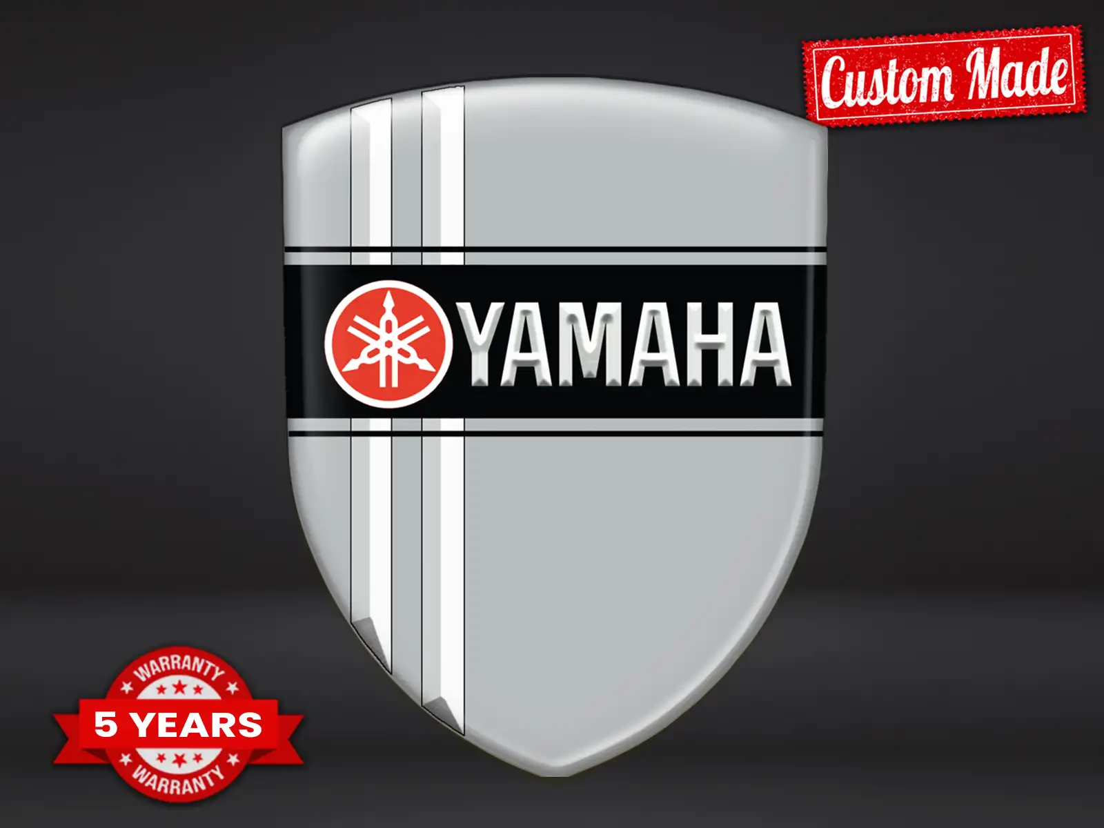 Yamaha Stickers Vitre Arrière Pro Max Élégants Actuels